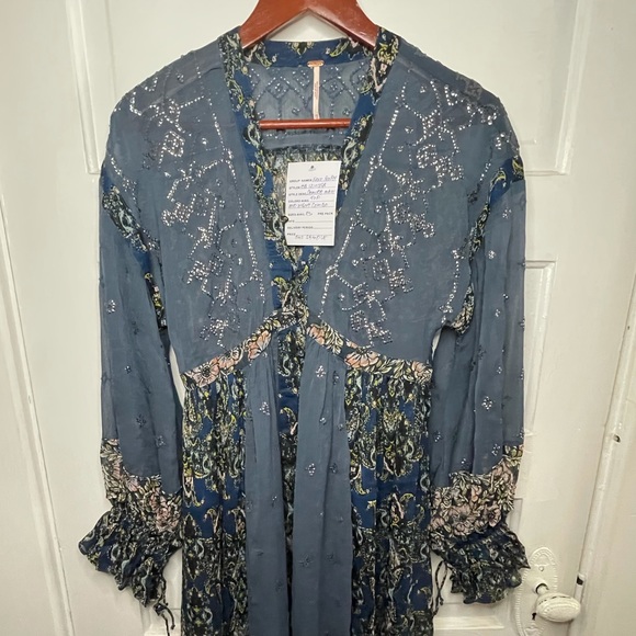 Free People Samira Maxi Top in Floral - Picture 2 of 14
